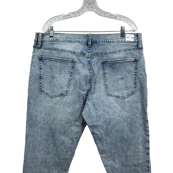 Hudson Jeans Zane Skinny Stretch Zip Fly 5 Pocket Blue Men Size 36W - Picture 7 of 8